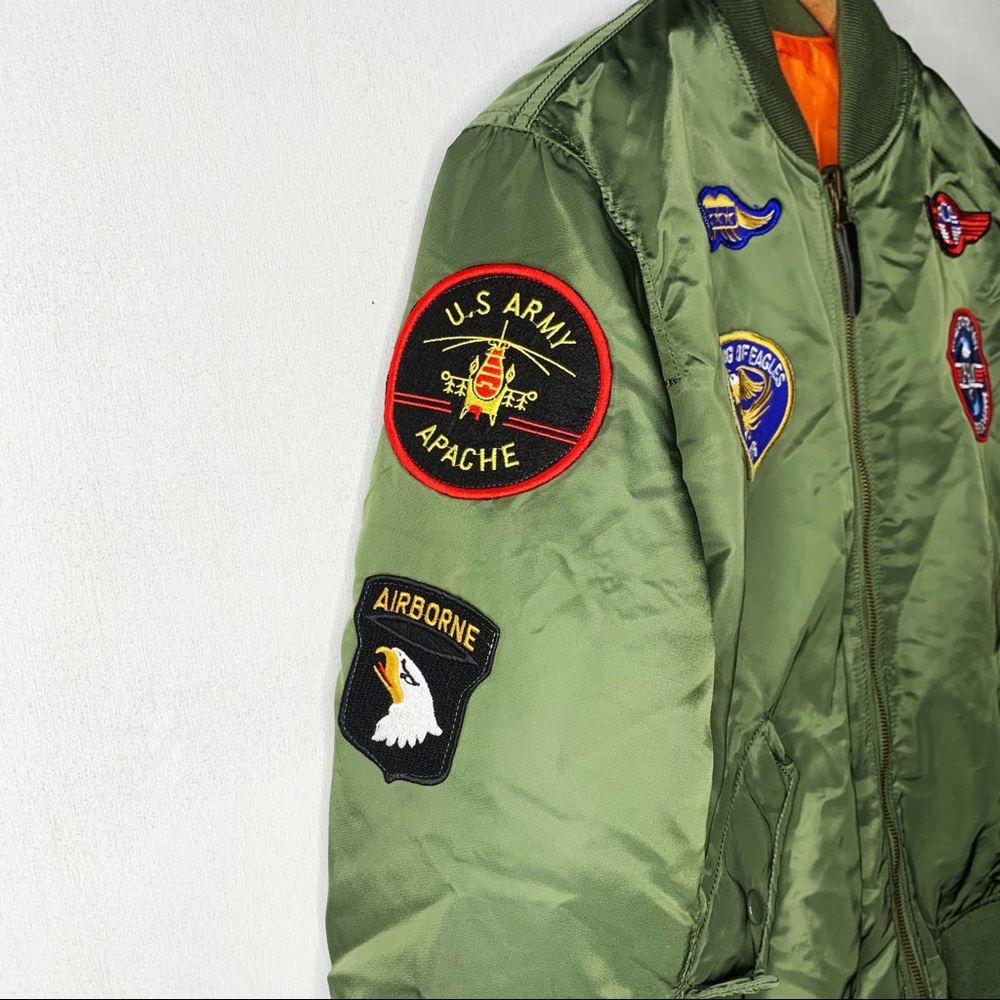 ALPHA INDUSTRIES MA-1 Classic Bomber Flight Jacket - Picture 7 of 16